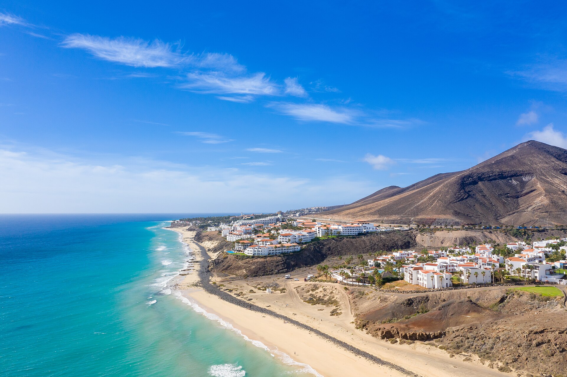 Mapa de Fuerteventura: zonas, distancias y carreteras