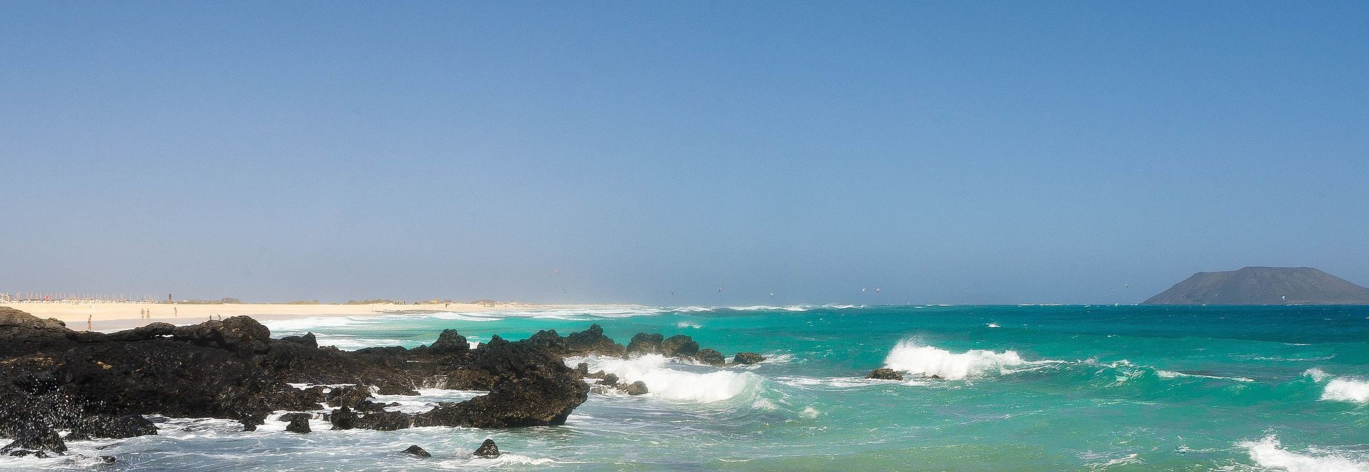 Playa de Corralejo en Fuerteventura